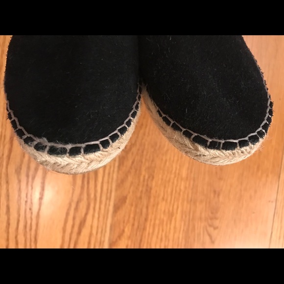 EUC Free People Suede Loafer, Black - Picture 3 of 5